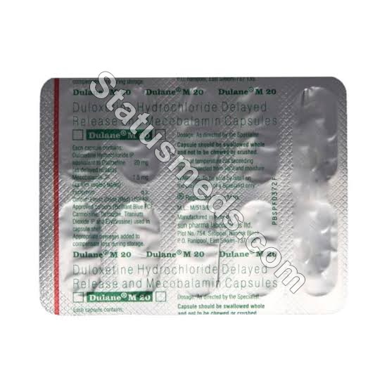 Dulane M 20 mg | Status Meds